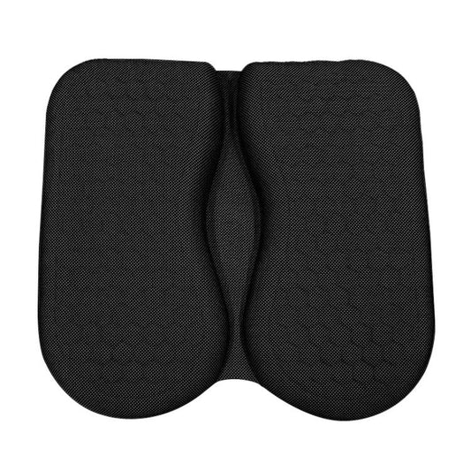 45x42x3.5cm Car Honeycomb Gel Seat Cushion Breathable Ice Silk Cushion(Black) - Seat Accessories by buy2fix | Online Shopping UK | buy2fix