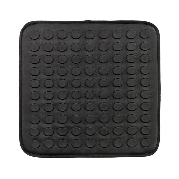 41x41x1cm Car Office Gel Breathable Chair Cushion(Black) - Seat Accessories by buy2fix | Online Shopping UK | buy2fix