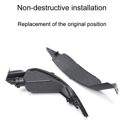 For Ford Fiesta 2009-2015 Hatchback Rear Bumper Fog Lights Tail Lamp Reflector OE 8A6115500AB, Style: Gray Right - Fog / Driving Lights by buy2fix | Online Shopping UK | buy2fix