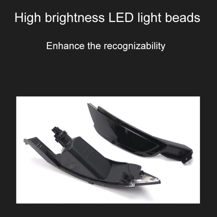 For Ford Fiesta 2009-2015 Hatchback Rear Bumper Fog Lights Tail Lamp Reflector OE 8A6115500AB, Style: Gray Left - Fog / Driving Lights by buy2fix | Online Shopping UK | buy2fix