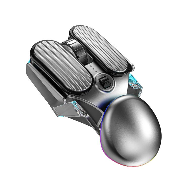 IMICE T800 Rechargeable Bluetooth Dual Mode Wireless Gaming Mice RGB Lighting Plating Mouse(Black) - Wireless Mice by iMICE | Online Shopping UK | buy2fix