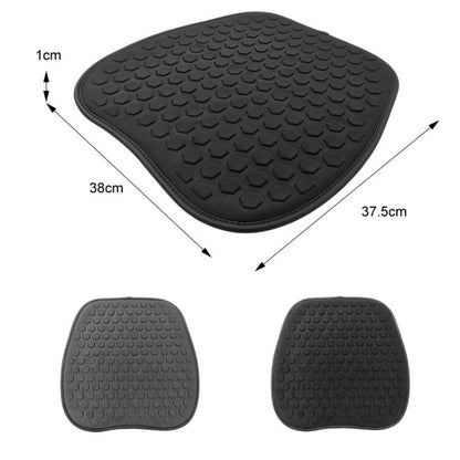 37.5x38x1cm Car Office Gel Cooling Breathable Chair Cushions(Gray) - Seat Accessories by buy2fix | Online Shopping UK | buy2fix