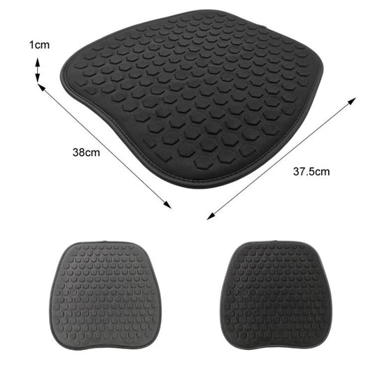 37.5x38x1cm Car Office Gel Cooling Breathable Chair Cushions(Black) - Seat Accessories by buy2fix | Online Shopping UK | buy2fix