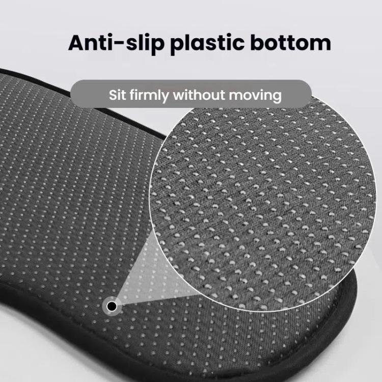 33.5x44x1cm Car Gel Cooling Breathable Chair Cushion(Black) - Seat Accessories by buy2fix | Online Shopping UK | buy2fix