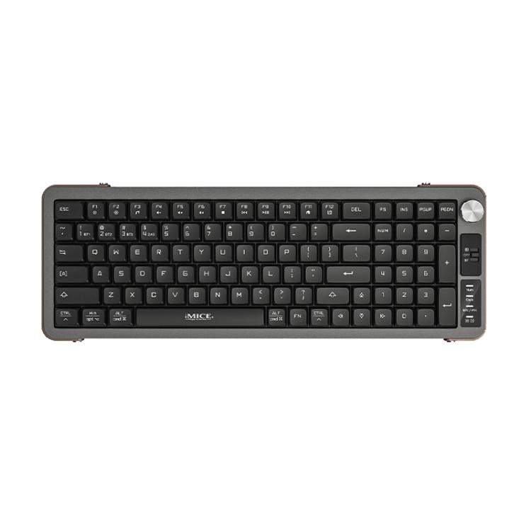 IMICE AN-800 Wireless Bluetooth Dual Mode Scissor Foot Structure Silent Keyboard(Black) - Wireless Keyboard by iMICE | Online Shopping UK | buy2fix