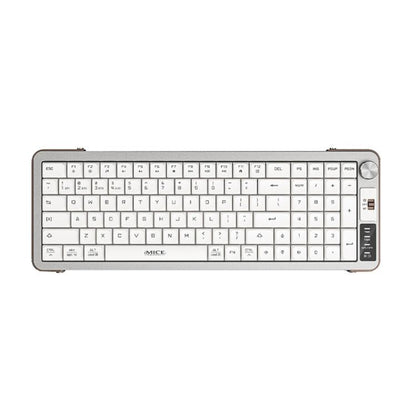 IMICE AN-800 Wireless Bluetooth Dual Mode Scissor Foot Structure Silent Keyboard(White) - Wireless Keyboard by iMICE | Online Shopping UK | buy2fix