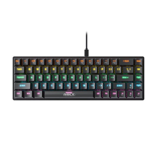 iMICE GK-690 Type-C Wired Mechanical Keyboard(Black) - Wired Keyboard by iMICE | Online Shopping UK | buy2fix