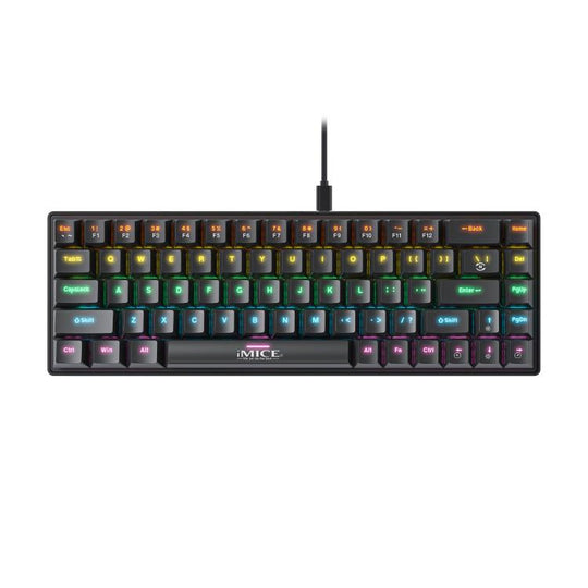 iMICE GK-690 Type-C Wired Mechanical Keyboard(Black)