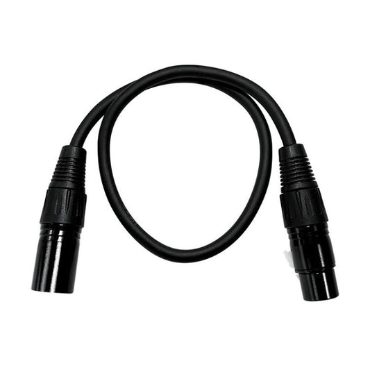 VEGGIEG Male to Female Microphone Stereo Microphone Cable Amplifier XLR Balanced Copper Cannon Audio Cable, Length: 3m(Black) - Microphone Audio Cable & Connector by VEGGIEG | Online Shopping UK | buy2fix