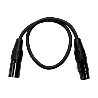 VEGGIEG Male to Female Microphone Stereo Microphone Cable Amplifier XLR Balanced Copper Cannon Audio Cable, Length: 5m(Black) - Microphone Audio Cable & Connector by VEGGIEG | Online Shopping UK | buy2fix
