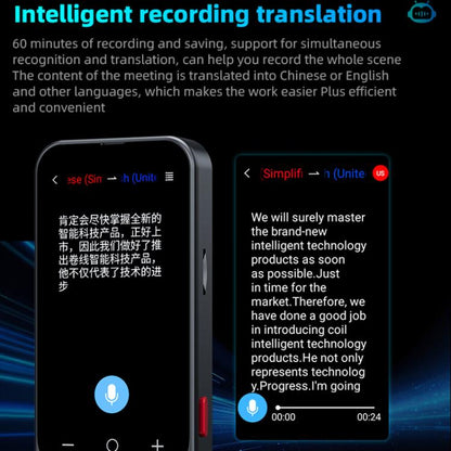 Z15W 3.1-inch Screen Multilanguage AI Translator Device 139 Online/17 Offline Languages, Real-Time Voice/Photo/Text Translation -  by buy2fix | Online Shopping UK | buy2fix