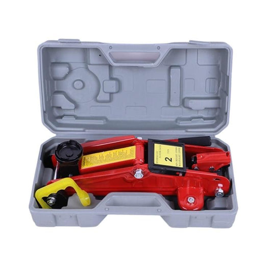 Horizontal Manual Hydraulic Car Jack For Tire Change Lifting Tool(2 Tons 5.5 kg Plastic Box) - Car Jacks by buy2fix | Online Shopping UK | buy2fix