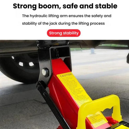 Horizontal Manual Hydraulic Car Jack For Tire Change Lifting Tool(2 Tons 5.5 kg Plastic Box) - Car Jacks by buy2fix | Online Shopping UK | buy2fix