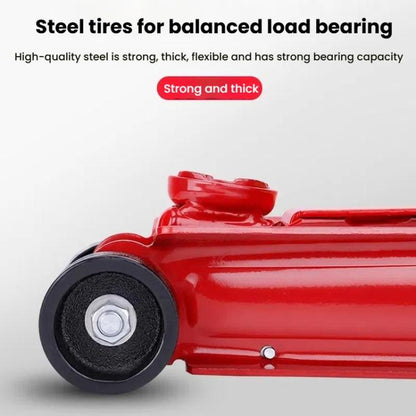 Horizontal Manual Hydraulic Car Jack For Tire Change Lifting Tool(2 Tons 5.5 kg Plastic Box) - Car Jacks by buy2fix | Online Shopping UK | buy2fix