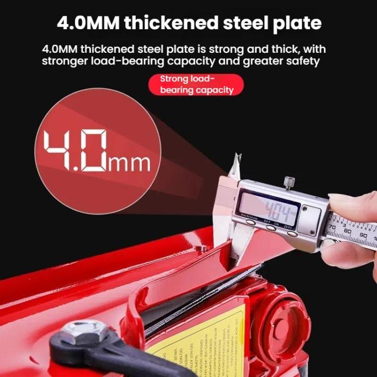 Horizontal Manual Hydraulic Car Jack For Tire Change Lifting Tool(2 Tons 5.5 kg Plastic Box) - Car Jacks by buy2fix | Online Shopping UK | buy2fix