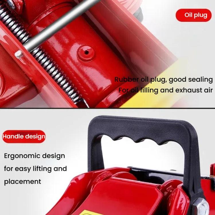 Horizontal Manual Hydraulic Car Jack For Tire Change Lifting Tool(2 Tons 5.5 kg Plastic Box) - Car Jacks by buy2fix | Online Shopping UK | buy2fix