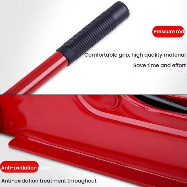 Horizontal Manual Hydraulic Car Jack For Tire Change Lifting Tool(2 Tons 5.5 kg Plastic Box) - Car Jacks by buy2fix | Online Shopping UK | buy2fix