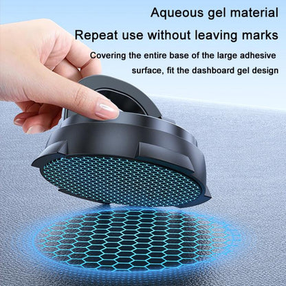 Car Navigation Stand Car Phone Holder 360 Rotating Powerful Adsorption Dashboard Multifunctional Phone Holder(Black) - Universal Car Holders by buy2fix | Online Shopping UK | buy2fix