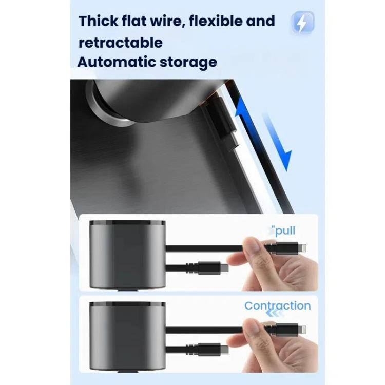 Multifunctional PD Bluetooth-Compatible USB Cigarette Lighter Car Fast Charging(8 Pin+TYPE-C) - Car Charger by buy2fix | Online Shopping UK | buy2fix