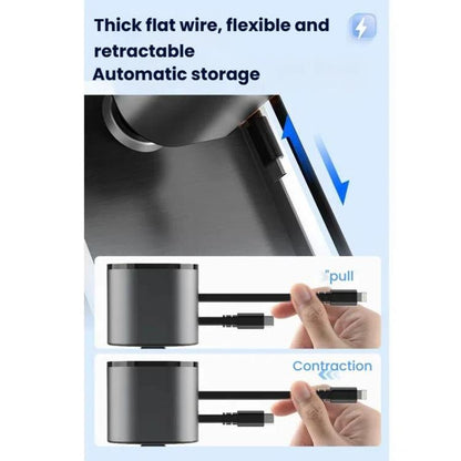 Multifunctional PD Bluetooth-Compatible USB Cigarette Lighter Car Fast Charging(8 Pin+TYPE-C) - Car Charger by buy2fix | Online Shopping UK | buy2fix