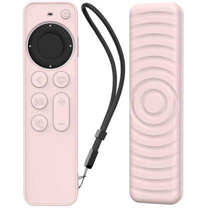 For Apple TV Siri Remote 2 / 3 AhaStyle PT167 Remote Control Silicone Protective Case(Pink) - Remote Control Covers by AhaStyle | Online Shopping UK | buy2fix