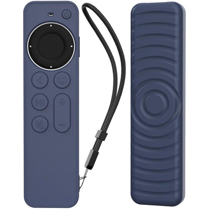 For Apple TV Siri Remote 2 / 3 AhaStyle PT167 Remote Control Silicone Protective Case(Blue) - Remote Control Covers by AhaStyle | Online Shopping UK | buy2fix