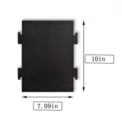 4pcs /Pack Microwave Filter Cotton For KitchenAid KMLS311HBL/ Whirlpool YKMLS311 YWML55011, WML75011 - Microwave Oven Parts by buy2fix | Online Shopping UK | buy2fix