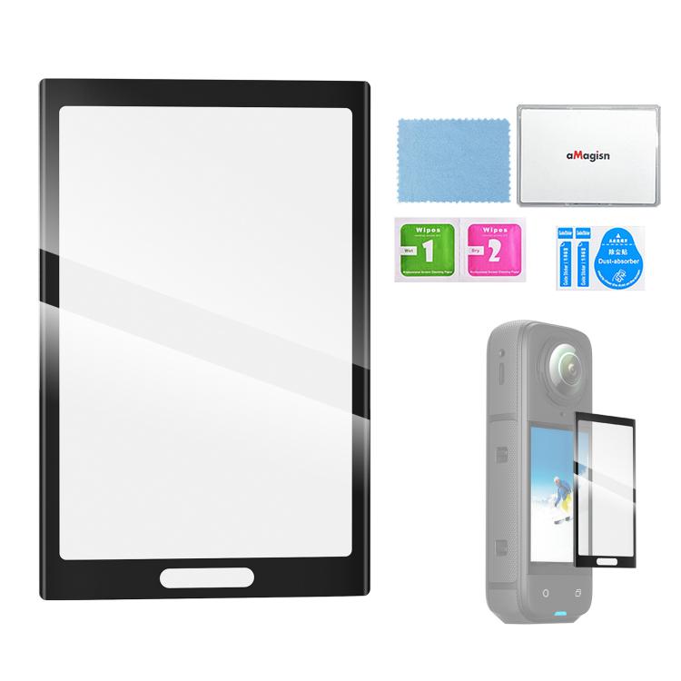 For Insta360 X5 / X4 aMagisn Tempered Glass Screen Protector Anti-Scratch 9H Hardness(1 Pack) - Protective Film & Stickers by aMagisn | Online Shopping UK | buy2fix
