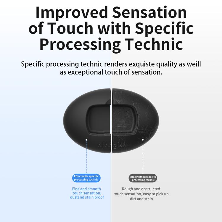 For Insta360 X5 / X4 aMagisn Silicone Base Desktop Stand Car Dashboard Holder(Black) - Mount & Holder by aMagisn | Online Shopping UK | buy2fix