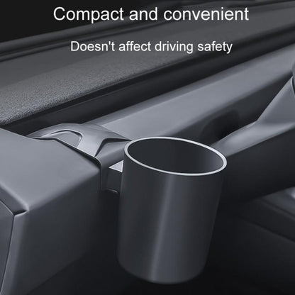 For Tesla Model 3 Car Dashboard Cup Holder Storage Mug Bracket Accessory(Black) - Car Drink Holders by buy2fix | Online Shopping UK | buy2fix