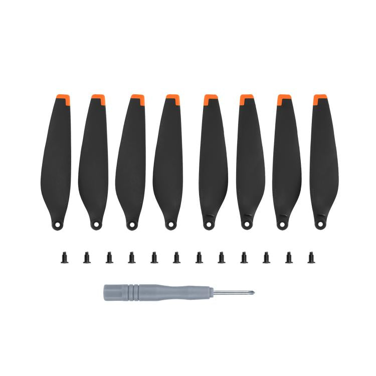 For DJI Mini 3 Drone 8pcs /Set 6030F Propeller Blades Low Noise Wings With Screwdrivers, Color: Orange Tip - DIY Propeller by buy2fix | Online Shopping UK | buy2fix