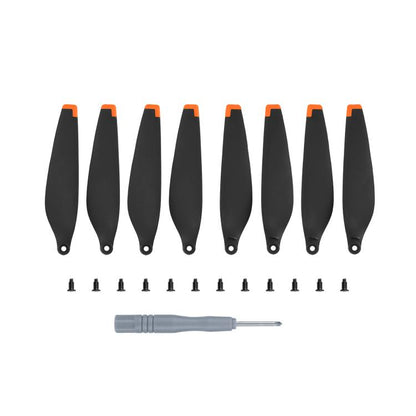 For DJI Mini 3 Drone 8pcs /Set 6030F Propeller Blades Low Noise Wings With Screwdrivers, Color: Orange Tip - DIY Propeller by buy2fix | Online Shopping UK | buy2fix
