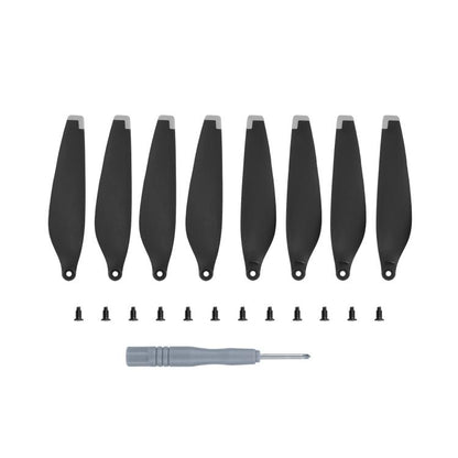For DJI Mini 3 Drone 8pcs /Set 6030F Propeller Blades Low Noise Wings With Screwdrivers, Color: Silver Tip - DIY Propeller by buy2fix | Online Shopping UK | buy2fix