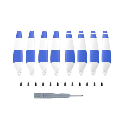 For DJI Mini 3 Drone 8pcs /Set 6030F Propeller Blades Low Noise Wings With Screwdrivers, Color: Blue - DIY Propeller by buy2fix | Online Shopping UK | buy2fix