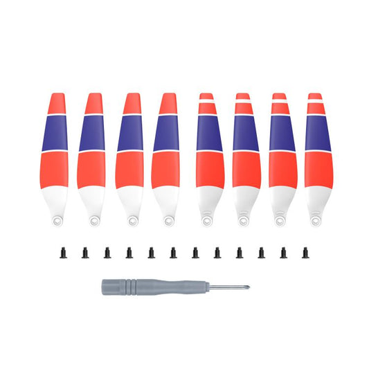For DJI Mini 3 Drone 8pcs /Set 6030F Propeller Blades Low Noise Wings With Screwdrivers, Color: Tricolor - DIY Propeller by buy2fix | Online Shopping UK | buy2fix