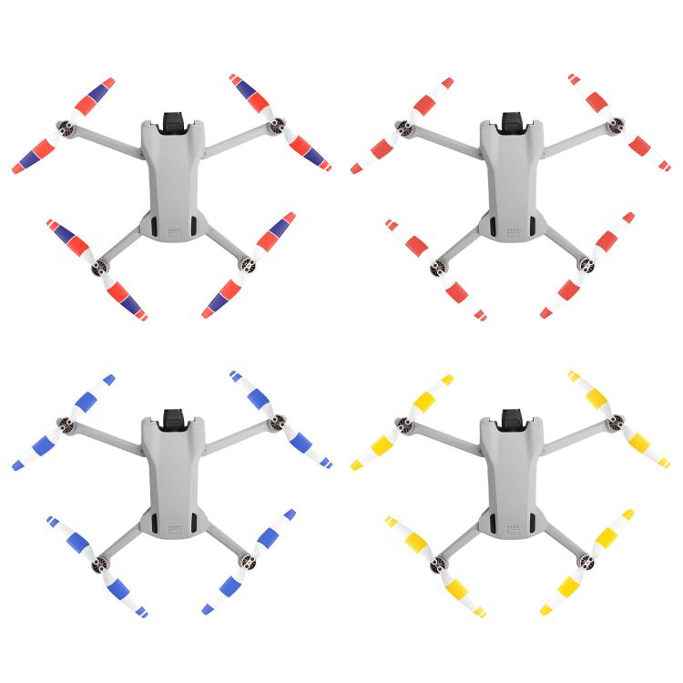 For DJI Mini 3 Drone 8pcs /Set 6030F Propeller Blades Low Noise Wings With Screwdrivers, Color: Blue - DIY Propeller by buy2fix | Online Shopping UK | buy2fix