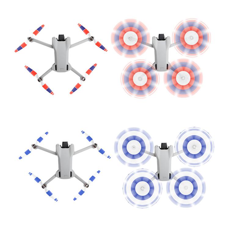 For DJI Mini 3 Drone 8pcs /Set 6030F Propeller Blades Low Noise Wings With Screwdrivers, Color: Tricolor - DIY Propeller by buy2fix | Online Shopping UK | buy2fix