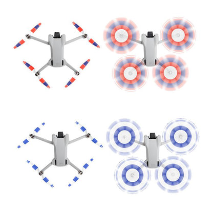For DJI Mini 3 Drone 8pcs /Set 6030F Propeller Blades Low Noise Wings With Screwdrivers, Color: Yellow - DIY Propeller by buy2fix | Online Shopping UK | buy2fix