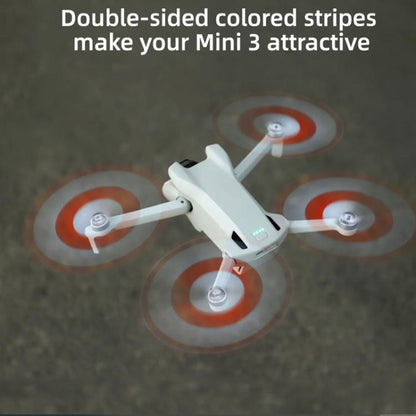 For DJI Mini 3 Drone 8pcs /Set 6030F Propeller Blades Low Noise Wings With Screwdrivers, Color: Orange Tip - DIY Propeller by buy2fix | Online Shopping UK | buy2fix