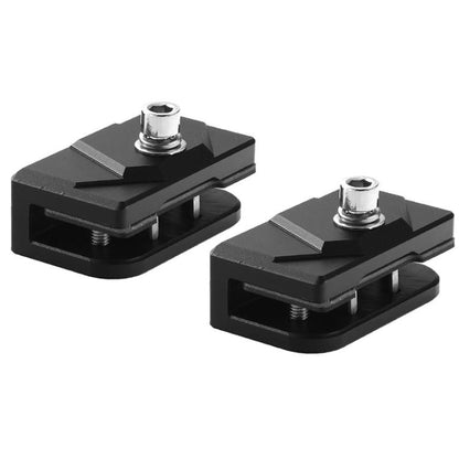 1pair For Trucks SUVs Car Adjustable Aluminum Pillar Cover LED Work Light Pod Mounting Bracket Kit - Car Light Accessories by buy2fix | Online Shopping UK | buy2fix