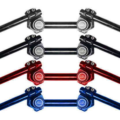 Aluminum Alloy Motorcycle Variable Diameter Handlebar Separate Faucet Handle(Red) - Grips by buy2fix | Online Shopping UK | buy2fix