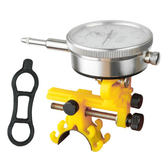 Bicycle Rim Adjustment Platform Correction Mechanical Tool, Color: BT110A Yellow With Dial