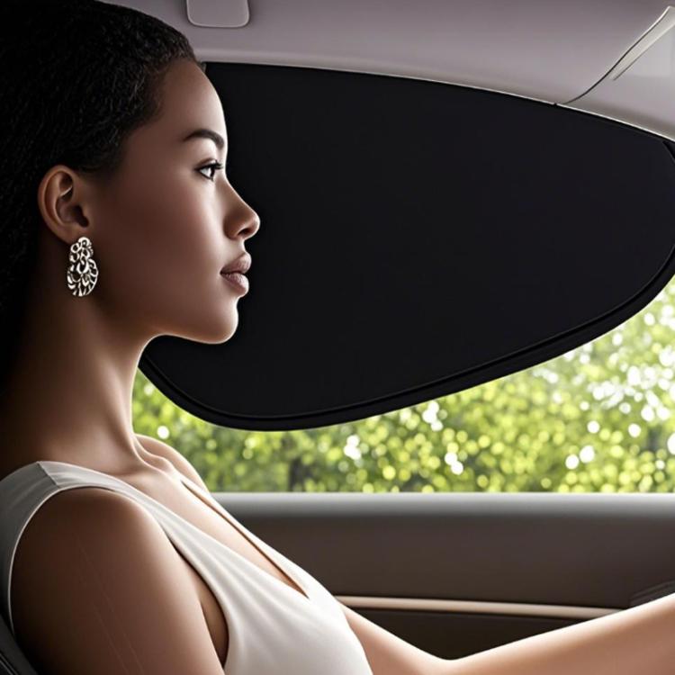 Car Summer Sun Protection And Heat Insulation Sunshade Electrostatic Attraction Side Window Visor(Passenger 1380B) - Window Foils & Solar Protection by buy2fix | Online Shopping UK | buy2fix