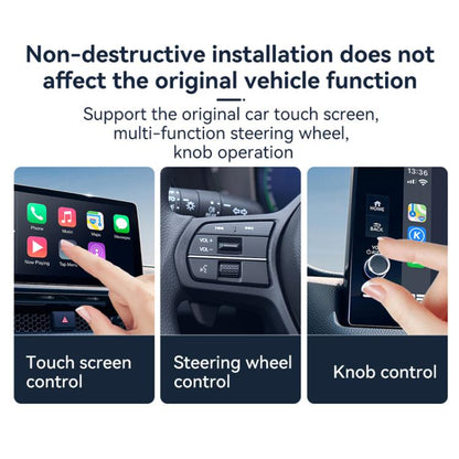 Car Wired Dual-port CarPlay/Android 2 in 1 Converts To Wireless Box - Bluetooth Adapters by buy2fix | Online Shopping UK | buy2fix