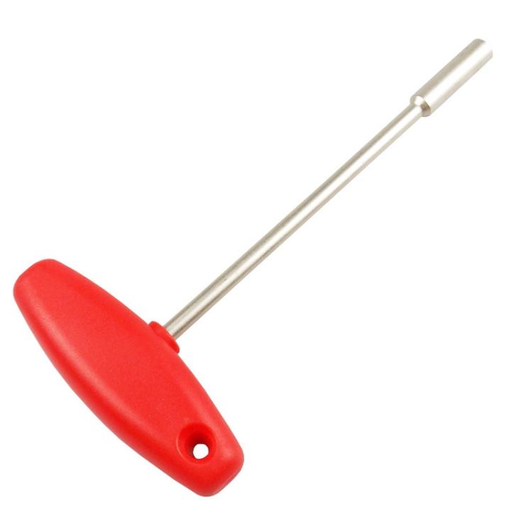 Hidden Spoke T-shaped Wrench Bicycle Tool Socket(Square Hole 3.2mm) - Maintenance tools by buy2fix | Online Shopping UK | buy2fix