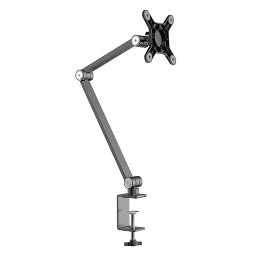 Rotating Aluminum Portable Monitor Stand Tablet Universal Folding Lifting Desktop Holder(Table Clamp Space Gray) - Lazy Bracket by buy2fix | Online Shopping UK | buy2fix