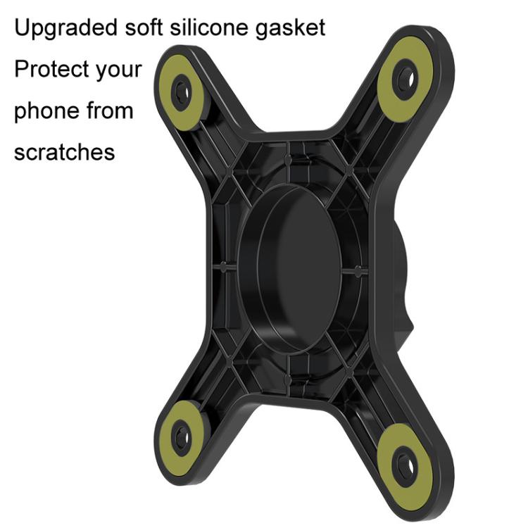 Rotating Aluminum Portable Monitor Stand Tablet Universal Folding Lifting Desktop Holder(Wall Mount Space Gray) - Shower & Wall Mounts by buy2fix | Online Shopping UK | buy2fix