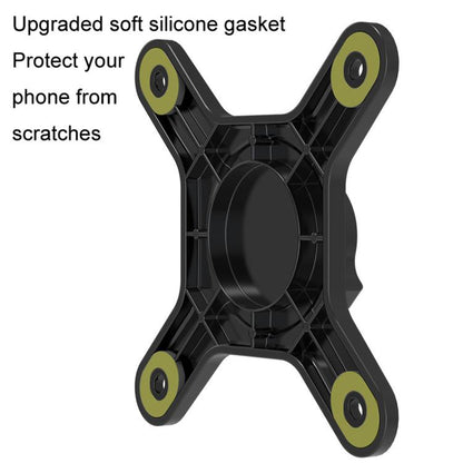 Rotating Aluminum Portable Monitor Stand Tablet Universal Folding Lifting Desktop Holder(Wall Mount Space Gray) - Shower & Wall Mounts by buy2fix | Online Shopping UK | buy2fix