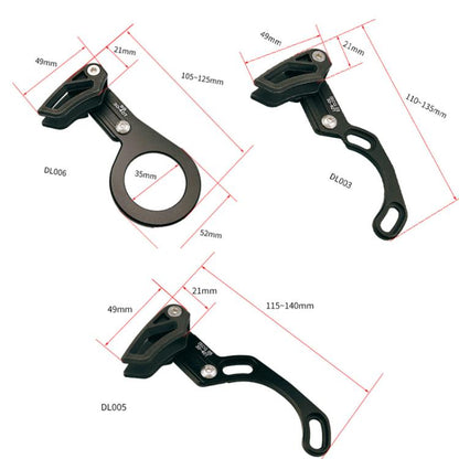 Bicycle Front Derailleur Single-Plate Positive Negative Tooth Chain Guide, Color: ISG05 Model Black - Maintenance tools by BIKERSAY | Online Shopping UK | buy2fix
