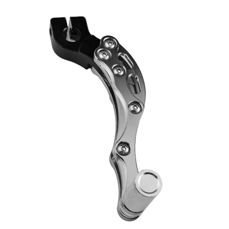 BSG-011 Universal CNC Aluminum Alloy Shift Lever Motorcycle Start Lever(Silver) - Motorbike Brakes by buy2fix | Online Shopping UK | buy2fix